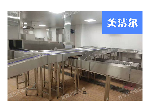 美潔爾分享|大型食堂配什么洗碗機，選對才有效果